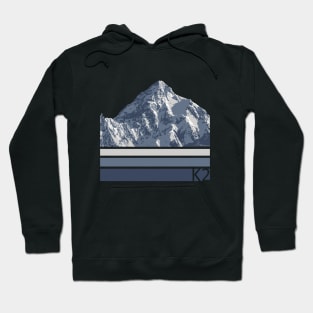 K2 Mountain Illustration Hoodie